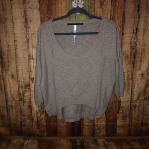 Kenzie Cropped 3/4 Sleeve Sweater
